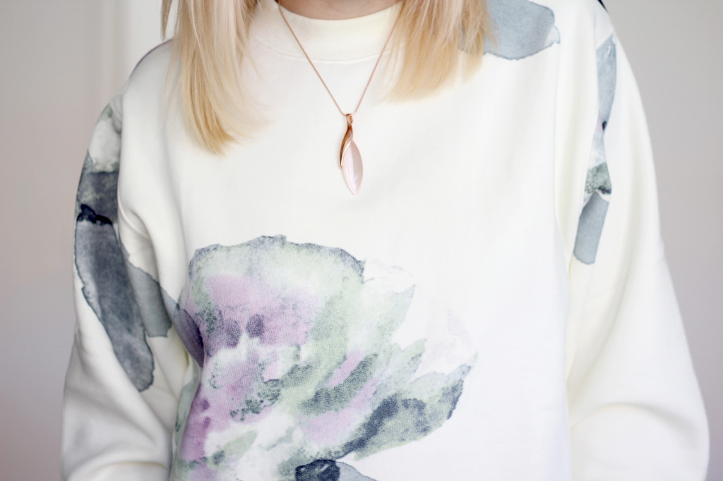 Acne Flowerprint Sweater