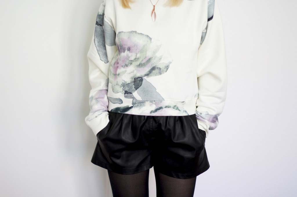 Acne Flowerprint Sweater
