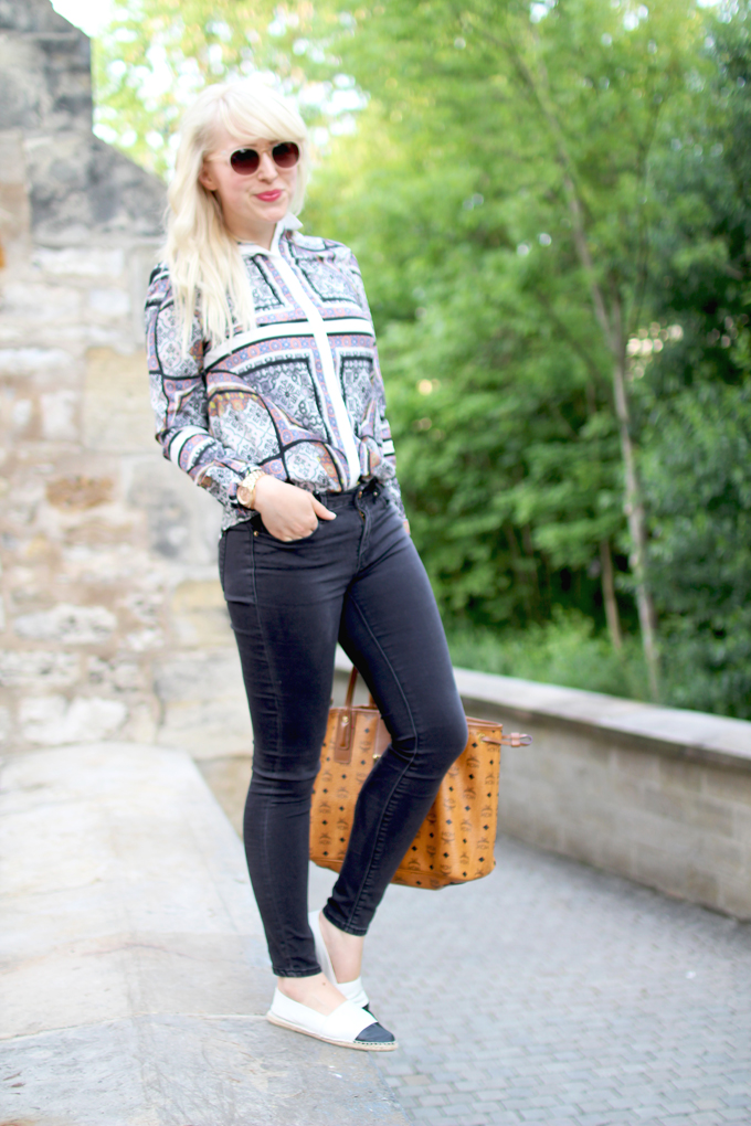 i missed you pattern blouse