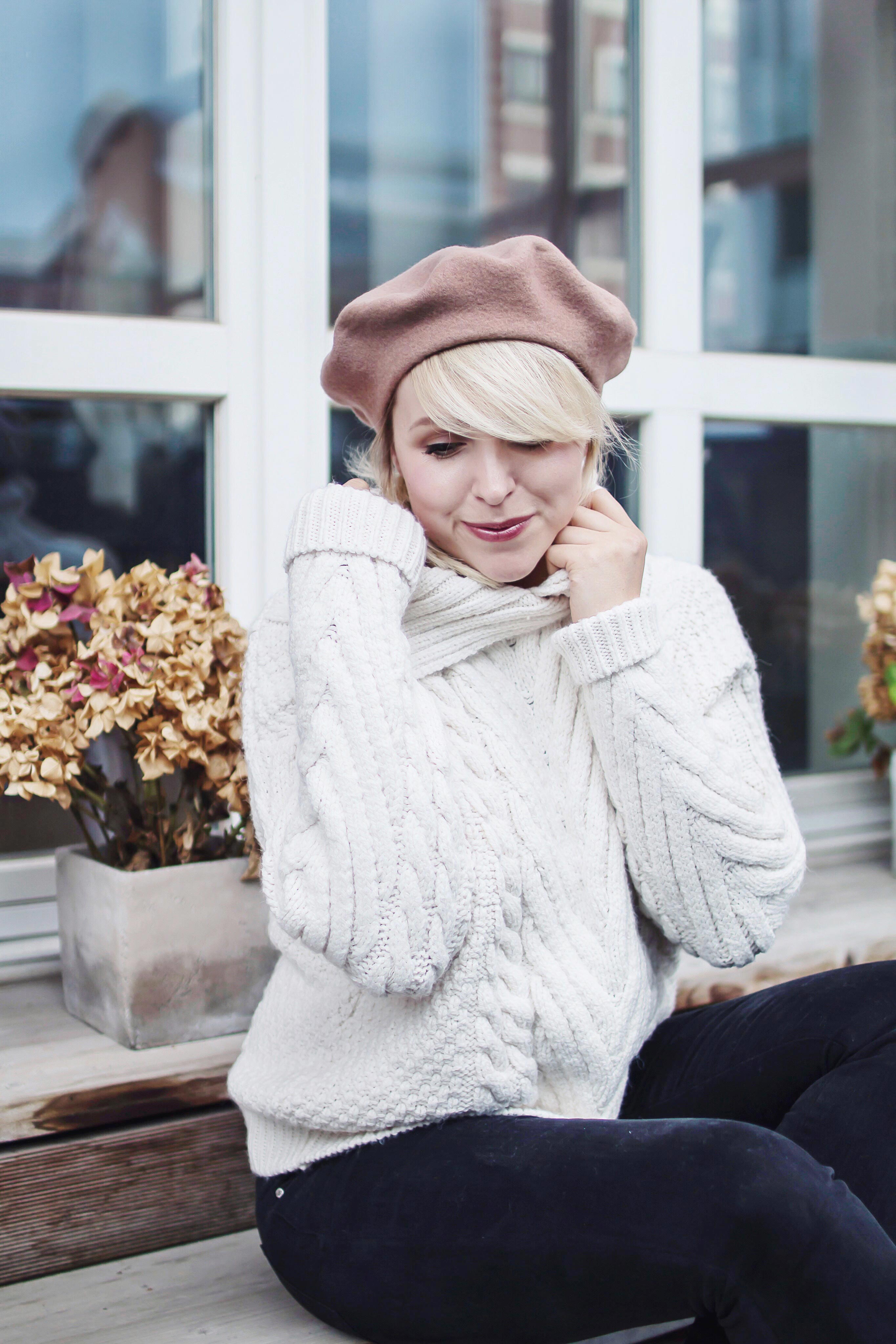 sweater wollpullover zara blogger Alltag hinter den kulissen