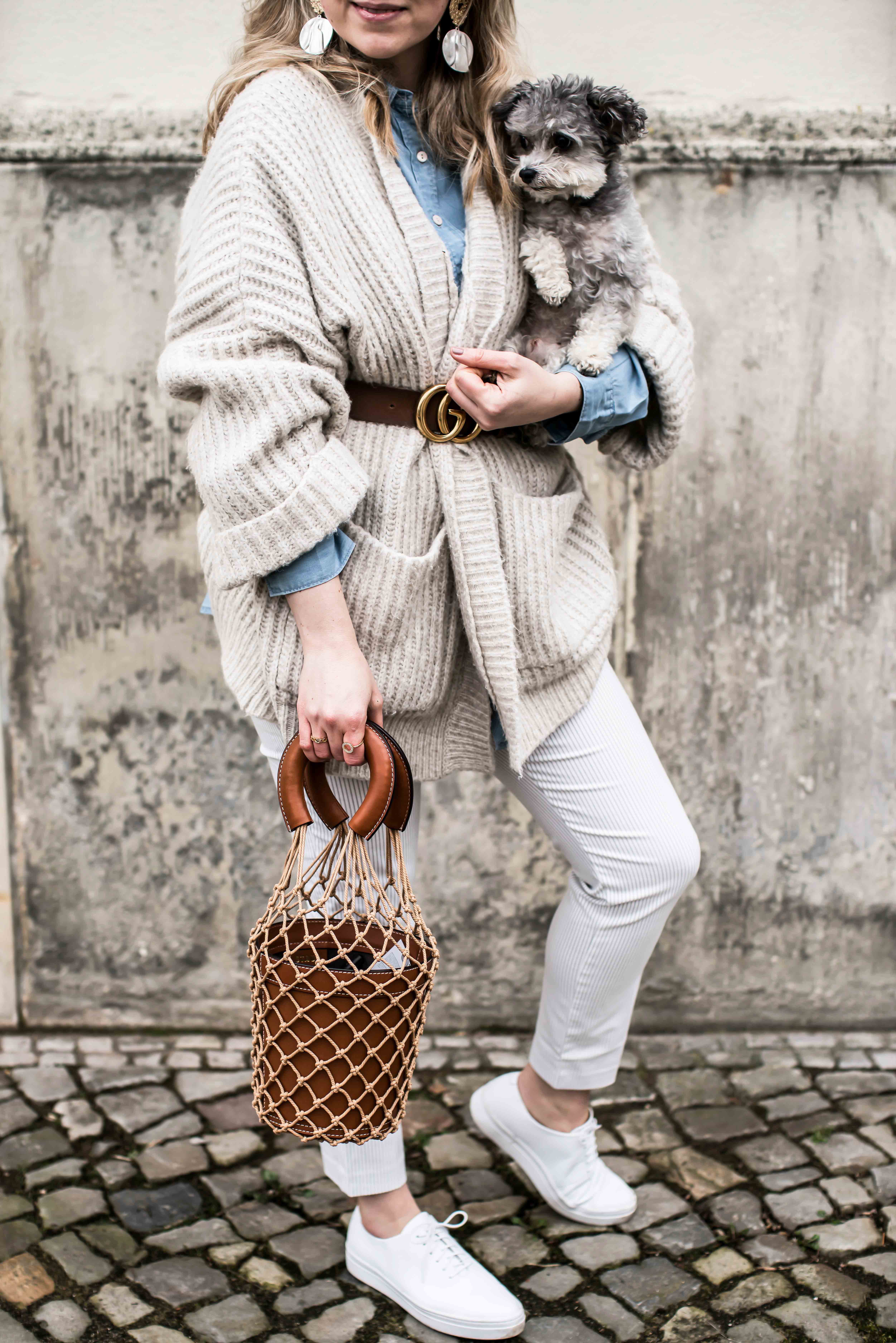 Family First Hundemom ootd: Gucci meets zara knitwear